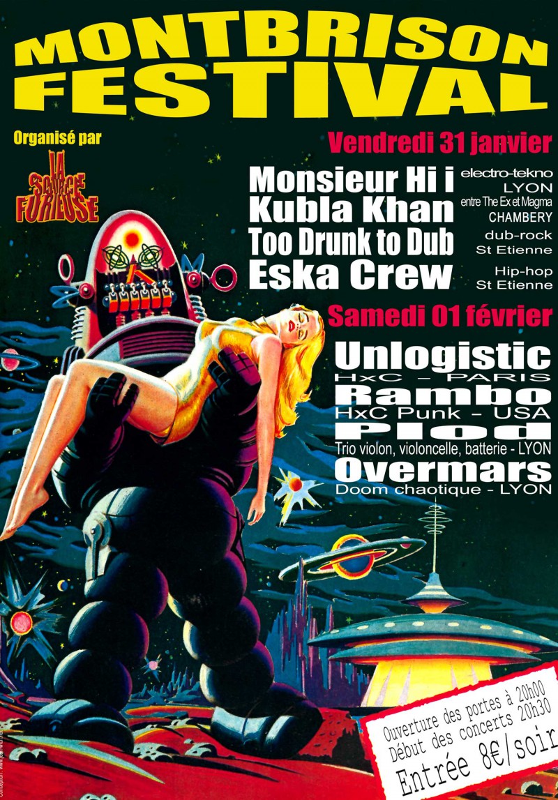 31/01 & 01/02/2003 – 1er Festival de La Source Furieuse @ Montbrison