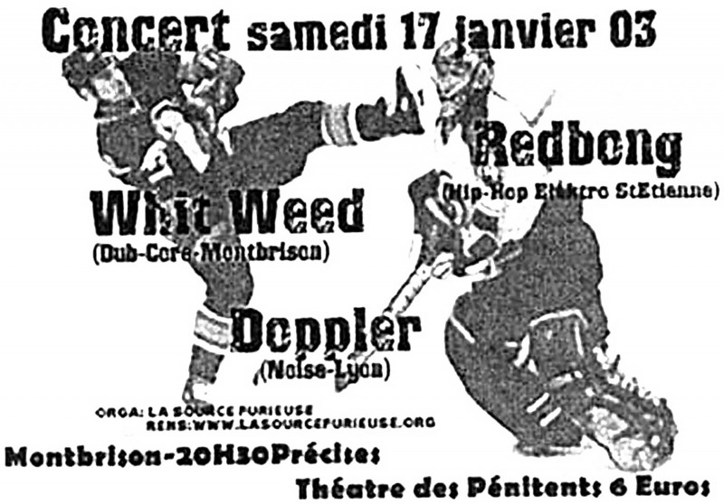 Redbong + Doppler + Whit Weed @ Montbrison