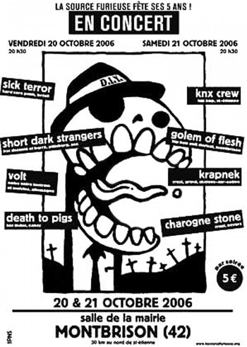 20 & 21/10/2006 - 5ème Festival de La Source Furieuse @ Montbrison
