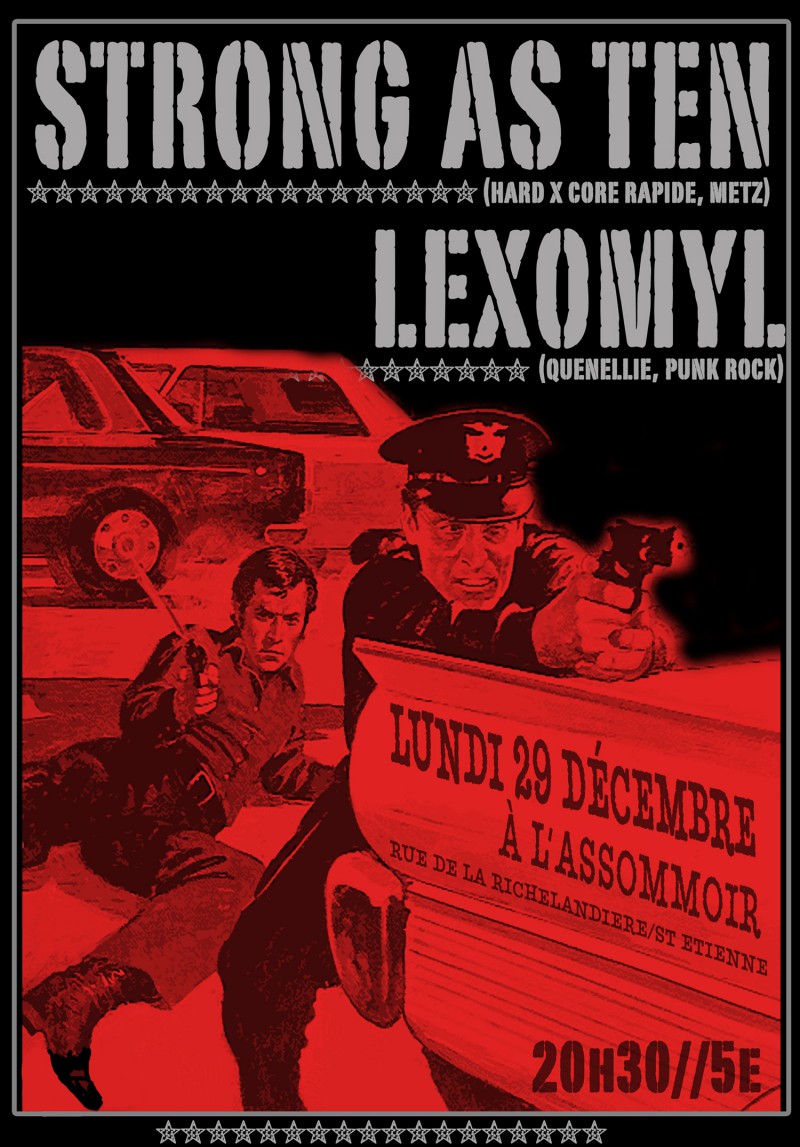 29/12/2008 - Strong As Ten + Lexomyl @ St-Etienne (L'Assommoir)