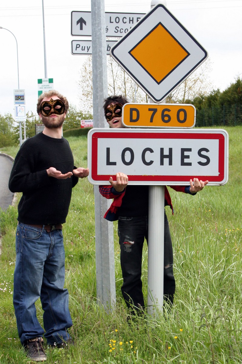 21 avril 2008 - DALP pose ses valoches à Loches